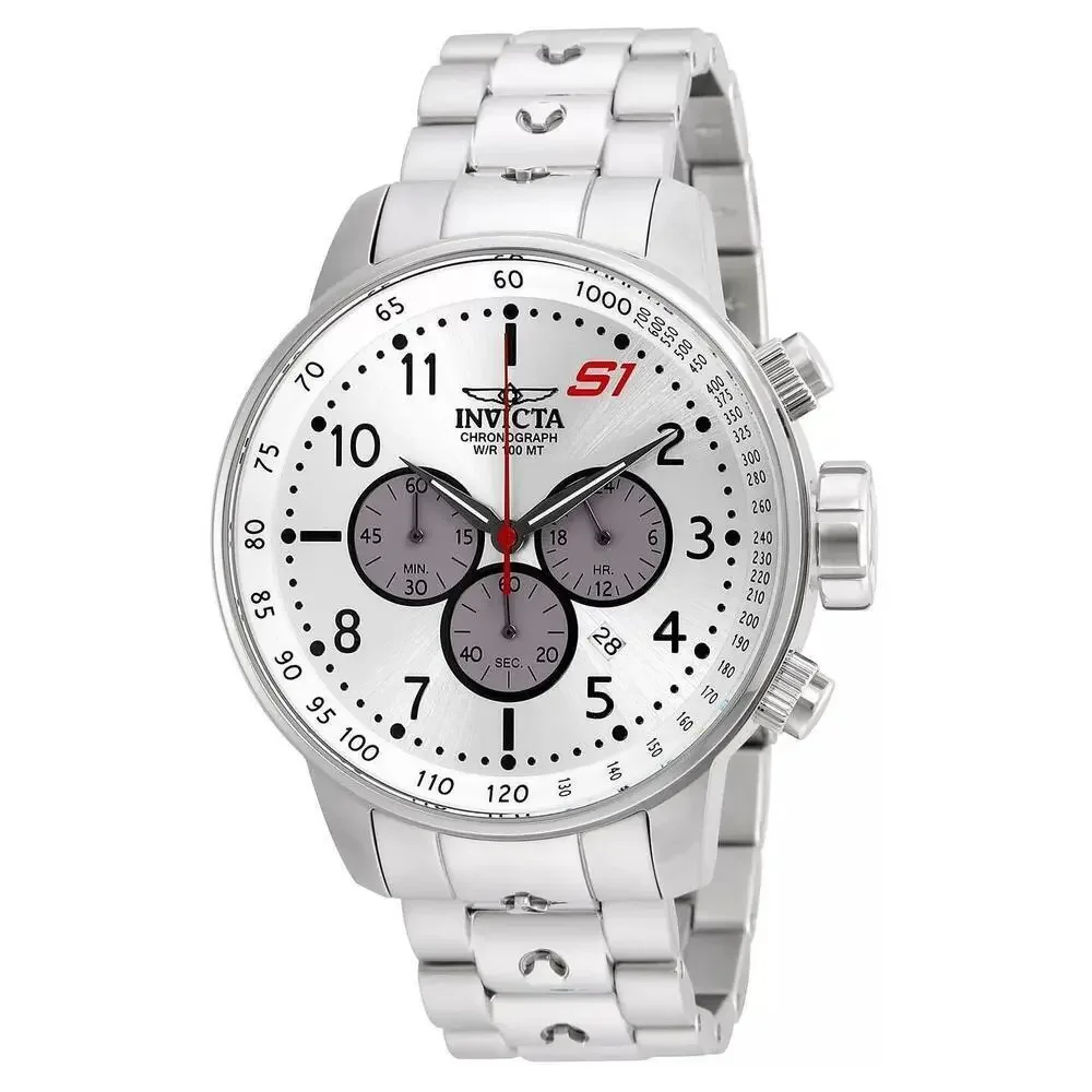 Invicta 23083 S1 Rally Quartz Silver Dial Watch